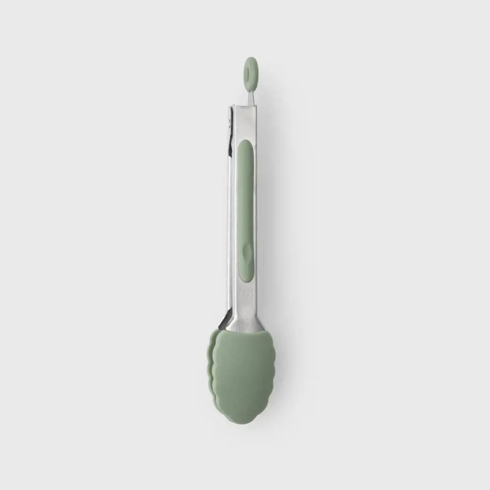 Taylor Eye Witness Sage Mini Stainless Steel Tongs 17cm